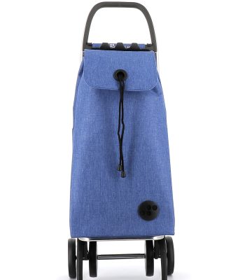 Carro Compra Plegable Azul Rolser